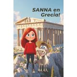 ¡SANNA en Grecia!: Libro para pintar y aprender para niños a partir de 8 años