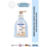 Sanosan Besleyici Bebek Vücut Losyonu 200 ml - Doğal Shea Yağı ve Panthenol Özlü 48 Saat Etkili Kuru Ciltler Için Onarıcı Bakım - yok