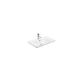 Sanovit Soft 65 cm Beyaz Konsollu Oval Köşeli Lavabo