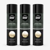 Sanplaza Selsil Silikon Sprey 500 ml Şeffaf Yağlayıcı Su İtici ve Ses Önleyici Bakım Spreyi 3 Adet