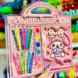 Sanrio Cinnamoroll Mymelody Kuromi Hediyelik Boyama Seti - Pembe