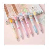 Sanrio Kawaii 3D Figürlü Tükenmez Jel Kalemler Rengarenk Sevimli Okul Öncesi Hediyelik KALEMLER1ADET - Çok Renkli