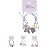 Sanrio Kuromi Lisanslı Saç Lastiği (2 Adet) - 2016