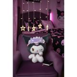 SANRIO Kuromi Lisanslı Sound Sleep Koleksiyonu 10 inç Oturan Peluş Oyuncak