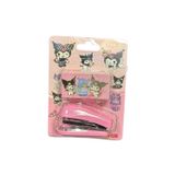 Sanrio Kuromi Mini Zımba Seti 2'li Pembe