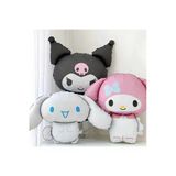Sanrio Kuromi Mymelody Marshmallow Balon Set Anime Hello Kitty Kuromi Konsept Doğum Günü Balon Set