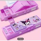 Sanrio Kuromı Temalı Şifreli Kalemlik kalem kutu - Açık Mor - 9cm-26cm-3.7 cm