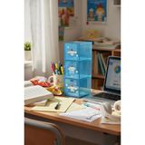 Sanrio Lisanslı Cinnamoroll 3 Katlı Çekmece Düzenleyici – Masaüstü Organizer 8.5 Cm