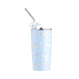 Sanrio Lisanslı Cinnamoroll Çelik Matara Pipetli (580mL) by MINISO
