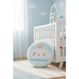 Sanrio Lisanslı Cinnamoroll Hafızalı Şekerleme Yastığı – Visco PU Dolgulu Boyun Destekli Yumuşak Uyku ve Dekoratif Yastık 40 Cm