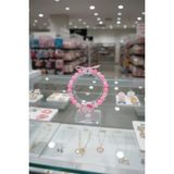 Sanrio Lisanslı Hello Kitty Boncuklu Saç Tokası – Pembe Şık Tasarım