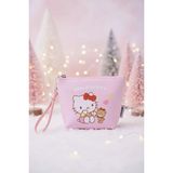 Sanrio Lisanslı Hello Kitty Mini Bozuk Para Çantası Fermuarlı 13 Cm