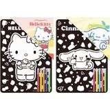Sanrio Lisanslı Hello Kitty Ve Arkadaşları Boyama Seti (2 Çeşitli Model)(A)