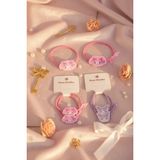 Sanrio Lisanslı Hello Kitty Ve Arkadaşları Saç Tokası (2 Adet) – Esnek Yapılı & Renkli Set