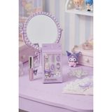 Sanrio Lisanslı Kuromi Jel Yapışkanlı Takma Tırnak Mor ve Pembe Şık Tasarım Model 05