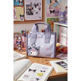 SANRIO Lisanslı Kuromi Kare Beslenme Çantası – Kompakt & Şık Taşıma Çantası