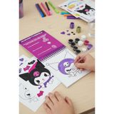 Sanrio Lisanslı Kuromi Mürekkepli Boyama Seti – Sihirli Parti Suyla Boyama