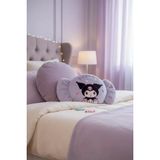Sanrio Lisanslı Kuromi Peluş Yastık – Yumuşacık Şeker Figürlü Dekoratif Seri 38 Cm