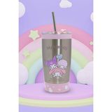 Sanrio Lisanslı Metal Pipetli Kapaklı Termos (530ML) - My Melody