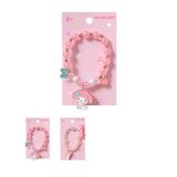 Sanrio Lisanslı My Melody Boncuklu Saç Lastiği