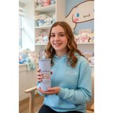 Sanrio Lisanslı Pipetli Paslanmaz Çelik Matara Cinnamoroll 800 ml