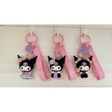 Sanrio Lisanslı Rose Earl Anahtarlık- Kuromi