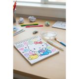 Sanrio Lisanslı Tatlı Serisi Sihirli Mürekkep Boyama Seti – Tekrar Kullanılabilir Suyla Boyama Kitabı ve Kalem Seti 15 Cm