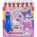 Sanrio Lisanslı Tatlı Serisi Sihirli Mürekkep Boyama Seti