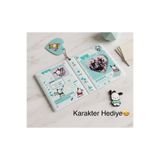 SANRIO Pochacco Kuromi MyMelody Binder Fotoğraf Albümü Fotokartlık (2 Fotokart ve 2 Charm Hediye)