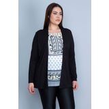 Şans 65N23082 Siyah Kadın Bluz