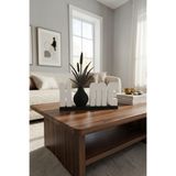 Sansayn3d Minimalist HOME Yazılı Vazolu Masaüstü Biblo - Modern Ev Ve Salon Dekoratif Obje