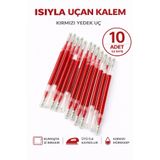 Sanse Isıyla Uçan Kalem Yedeği – Kırmızı Renk | Terzi ve Dikiş İşaretleme Ucu 10 Adet