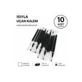 Sanse Isıyla Uçan Kalem Yedeği Siyah Renk 10’lu Set | Terzi & Dikiş İşaretleme Ucu