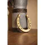 Şanslı At Nalı, Altın Yıldönümü Hediyesi, Atsever Hediyesi, At Nalı Duvar Dekoru inci gold horse