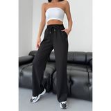 Şanslı Harikalar Kadın Oysho Style Yumuşak Dokulu Pijama Takımı – Mevsimlik - Siyah