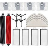 Sant Kuee Q8 Max, Q8 Max+, Q5 Pro, Q5 Pro+ Için Yedek Parça Aksesuarları Ana Yan Fırça Hepa Filtre Paspas Bezi Toz Torbası (Yurt Dışından)