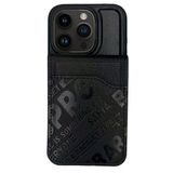 Santa Barbara Polo Racquet Club İphone 15 Pro Max Kılıf + Cüzdan Pu Deri Mıknatıslı Stand Olabilen Timothy Set Kapak