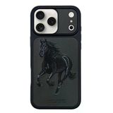 Santa Barbara Polo Racquet Club İphone 17 Pro Kılıf 3Boyutlu Pu Deri Boris İçi Süet Kapak