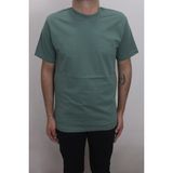 Santa Fistan Store Erkek Düz Spor Kesim Rahat Kalıp Bisiklet Yaka Basic Tişört - 2XL - Haki Yeşil
