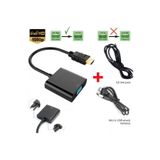 Santa Maria Jewels Hdmi To Vga Kablo Çevirici Dönüştürücü Ses Uydu Receiver Ps3 Ps4 Micro Usb Güç