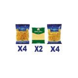 SANTA SOPHİA Glutensiz Makarna Paketi 400 gr 10 Adet - 4 Kesme 4 Burgu Ve 2 Arpa Şehriye