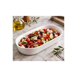 Santara ACAR BİANCO PERLA SAF PORSELEN KAYIK TABAK KASE 32 CM