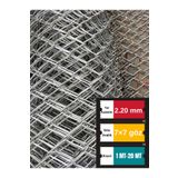 Santas 2.20 mm tel kalınlığı 7×7 cm göz ( 1 mt-20mt )Galvanizli Helezon Bahçe Çit Tel Örgü