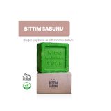 Santelive Doğal Katı Bıttım Sabunu El Yapımı Saç Cilt Güçlendirici Pul Pul Dökülme Karşıtı 125 gr