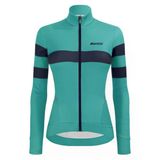 Santini Coral Bengal Kadın Termal Kışlık Bisiklet Forması 2W216175coralbeng