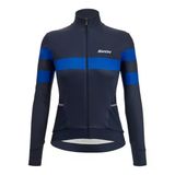 Santini Coral Bengal Kadın Termal Kışlık Bisiklet Forması 3W216175coralbeng