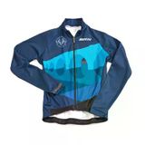 Santini Deep Winter Termal Erkek Kışlık Bisiklet Forması Richmond Cycles 9C216075DEEP Lacivert-XS
