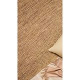 Santiva Home Naturel Sisal Jüt Bej Hasır Halı Yıkanabilir Kaymaz Taban Salon Halısı Yolluk - 80 x 150 cm - Açık Bej