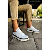 Santoni Kaliteli Şık Erkek Spor Ayakkabı Siyah-Beyaz SIYAH/BEYAZ