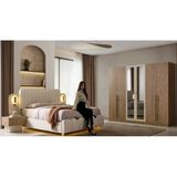 Santorini Mdf Yatak Odası Takımı(Modüler Dolaplı)
